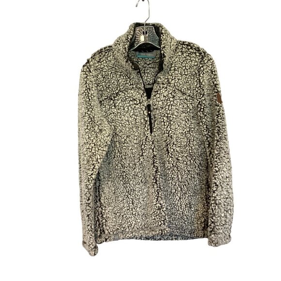 Free Country Women's Plush Butter Pile Pullover Cozy Teddy Jacket Size Medium - Picture 1 of 11